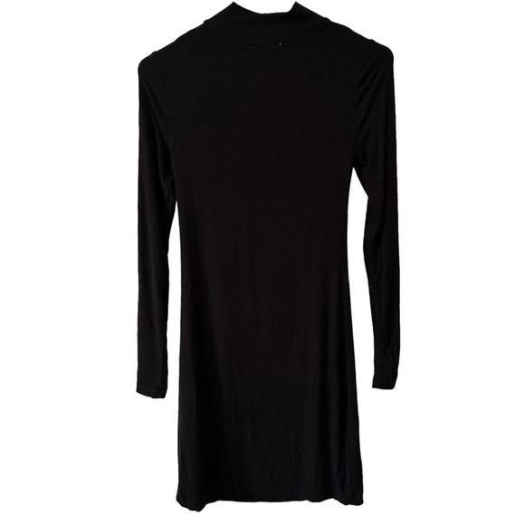 Z Supply Pandora Rib Cut Out Mini Dress Black Small - Picture 6 of 11